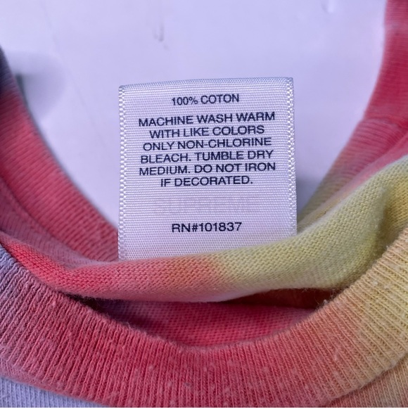 Supreme Loved by the Children Tie Dye Mens Medium Size T-Shirt - Picture 5 of 5